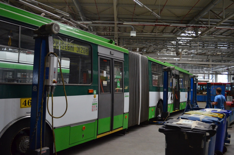 Vyřazený vůz, který je momentálně v majetku Škoda-Bus klubu