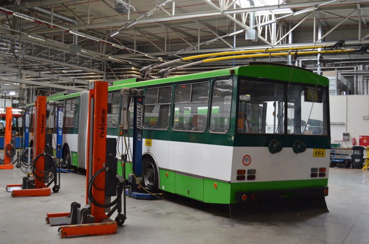 Vyřazený vůz, který je momentálně v majetku Škoda-Bus klubu