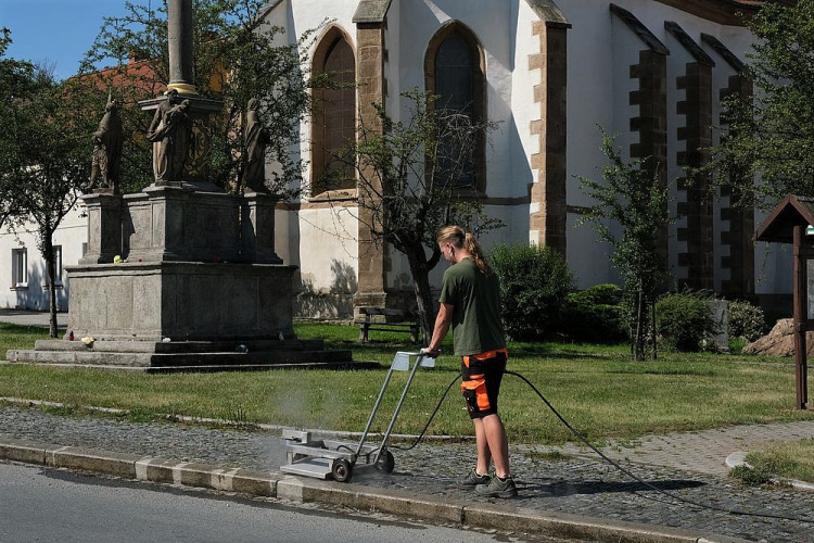 FOTOGALERIE: Ekologická likvidace plevele