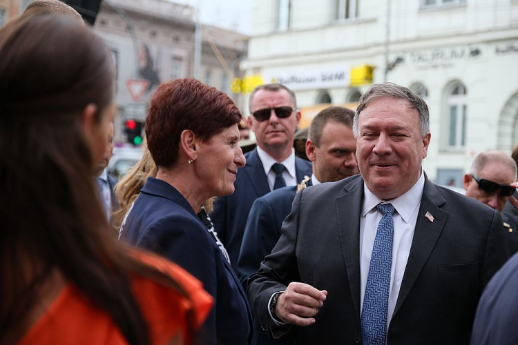 FOTOGALERIE: Mike Pompeo v Plzni