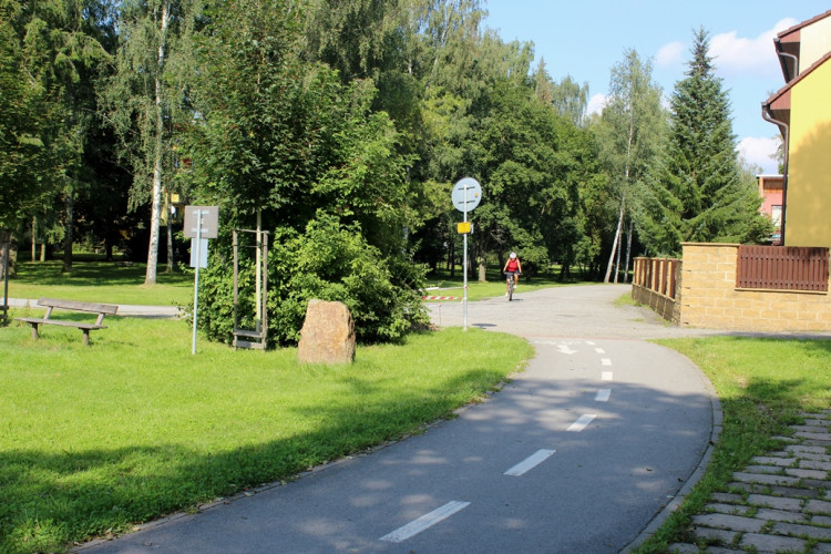 Cyklostezka na Skalce 