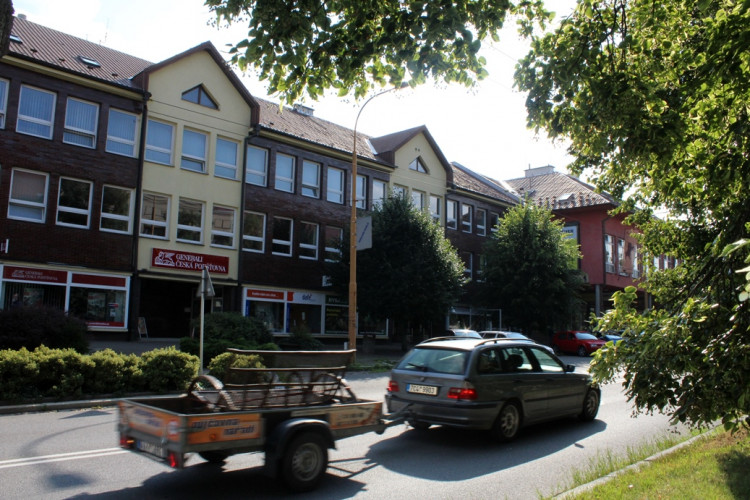 Nákupní centrum na Žižkově ulici 