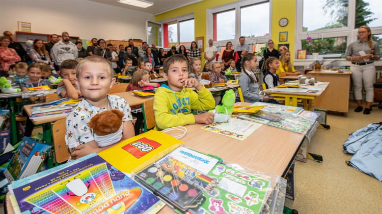 Prvňáci 2020/2021 na ZŠ Kollárova