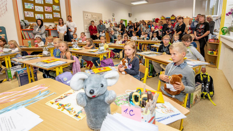Prvňáci 2020/2021 na ZŠ Kollárova