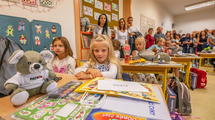 Prvňáci 2020/2021 na ZŠ Kollárova
