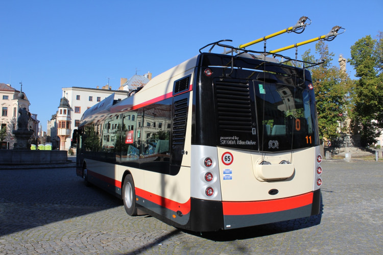 Nové parciální trolejbusy v Jihlavě