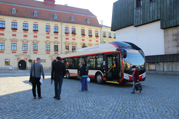 Nové parciální trolejbusy v Jihlavě