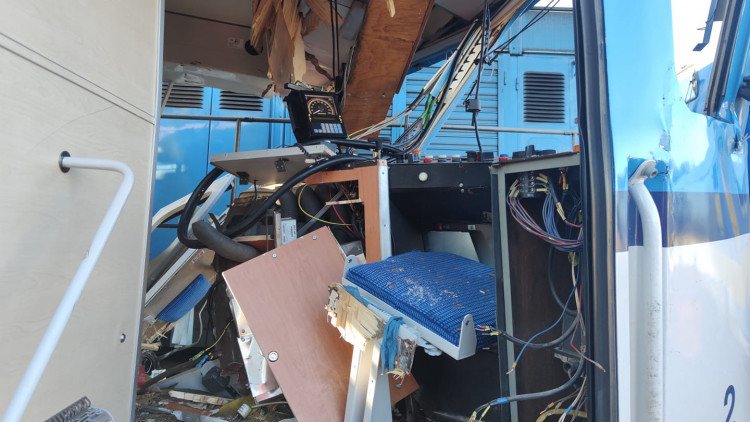 FOTOGALERIE: Srážka dvou vlaků ve Kdyni