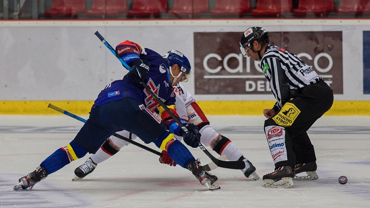 FOTOGALERIE: Motor se po sedmi letech vrátil do extraligy, doma nestačil na neoblíbený Mountfield