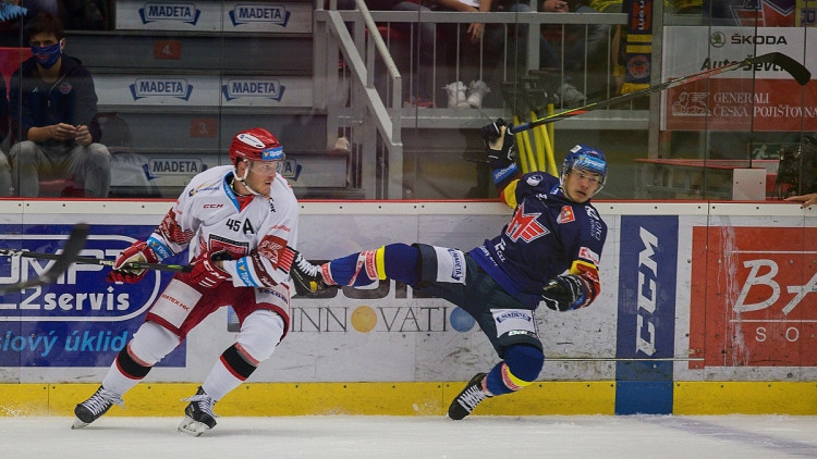 FOTOGALERIE: Motor se po sedmi letech vrátil do extraligy, doma nestačil na neoblíbený Mountfield