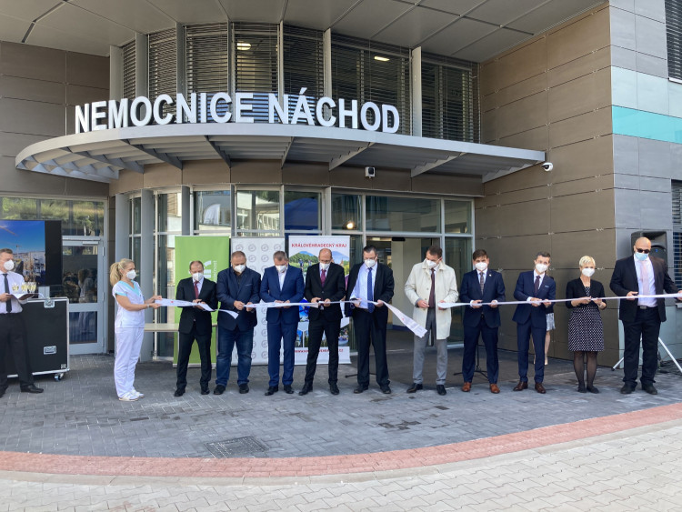 GALERIE: Nové pavilony nemocnice v Náchodě
