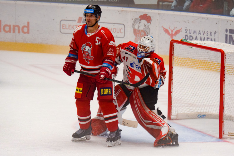 FOTOGALERIE: Hanáci poprvé doma vyhráli! Knotek vstřelil dvě branky