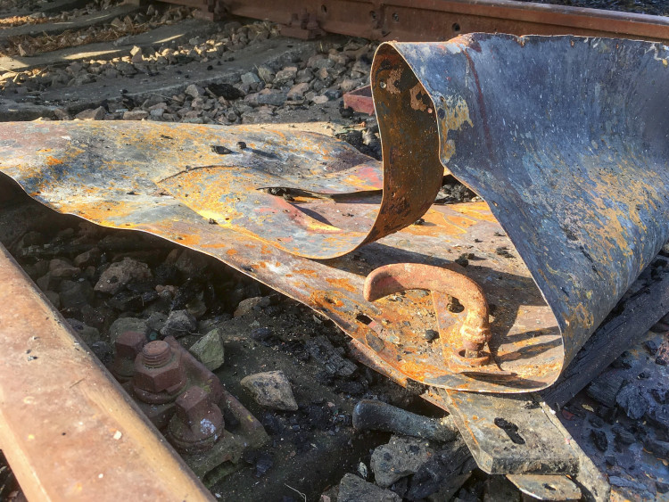 GALERIE: Historické vagóny po požáru v Jaroměři