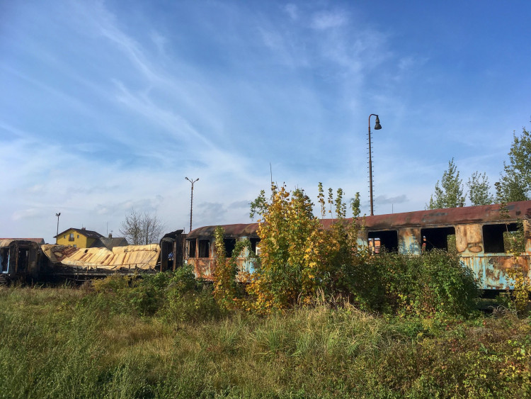 GALERIE: Historické vagóny po požáru v Jaroměři