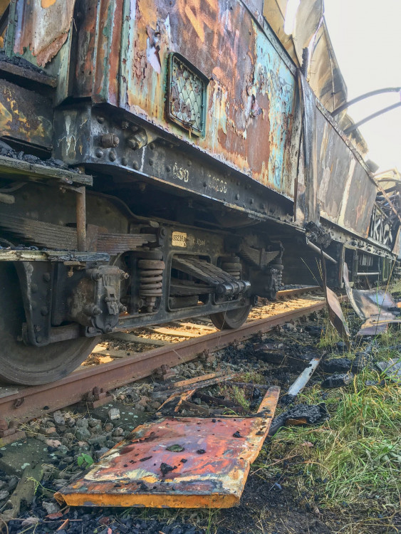 GALERIE: Historické vagóny po požáru v Jaroměři