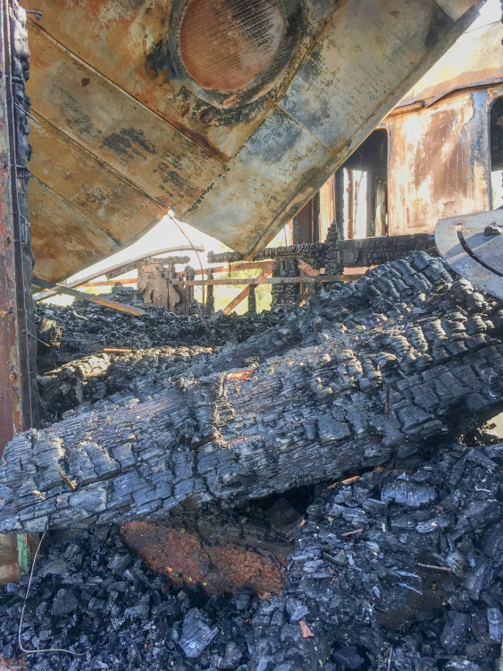 GALERIE: Historické vagóny po požáru v Jaroměři