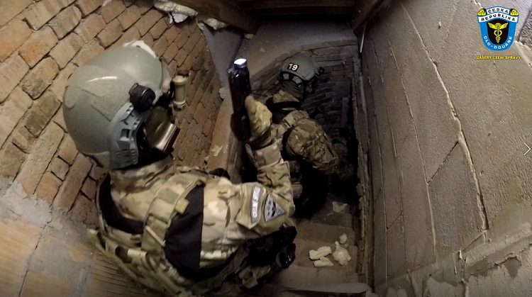 FOTOGALERIE: Zadržení členů polského gangu