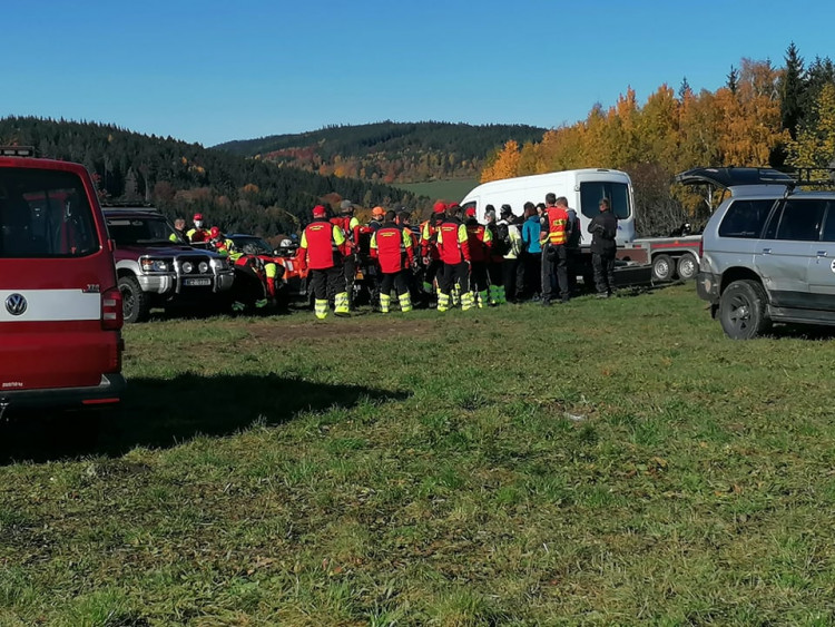 FOTOGALERIE: Pátrací akce na Šumavě
