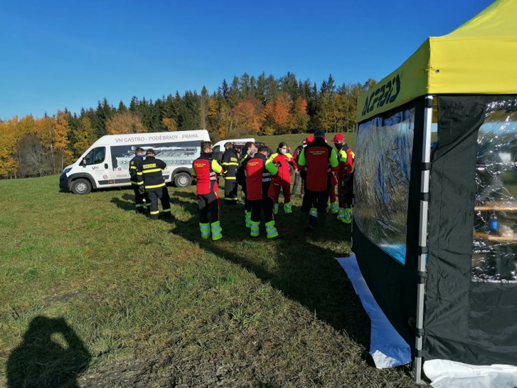 FOTOGALERIE: Pátrací akce na Šumavě