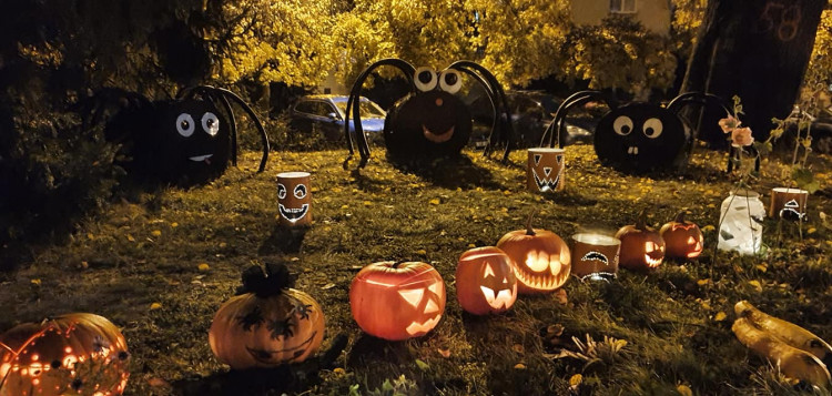 Podzim na ulici Leoše Janáčka