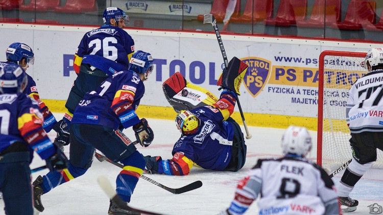 FOTOGALERIE: Motor ztratil nadějné vítězství a stále čeká na výhru. Varům doma podlehl 4:5