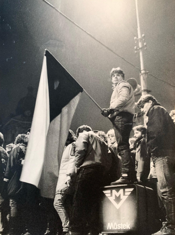 Listopad 1989 očima Richarda Beneše