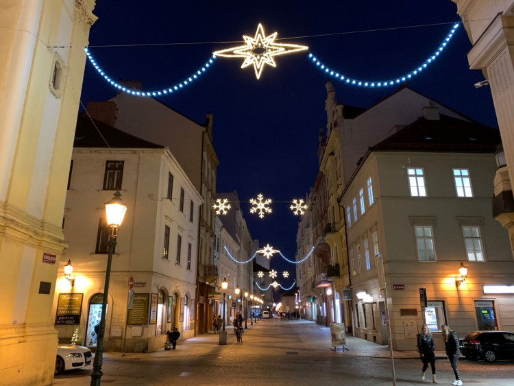 FOTOGALERIE: Vánoční výzdoba v Plzni