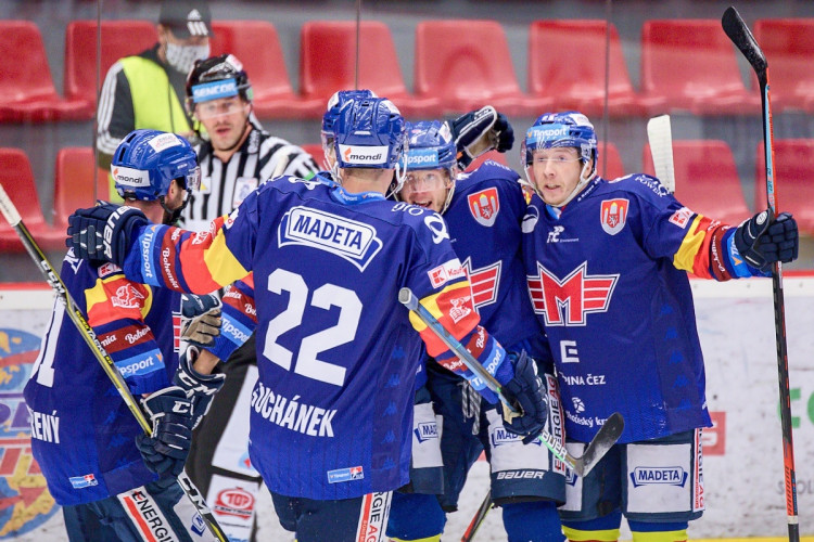 FOTOGALERIE: Madeta Motor ČB - HC Olomouc