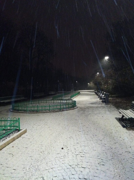 FOTOGALERIE: První sněhová nadílka letošní zimy v Praze očima čtenářů