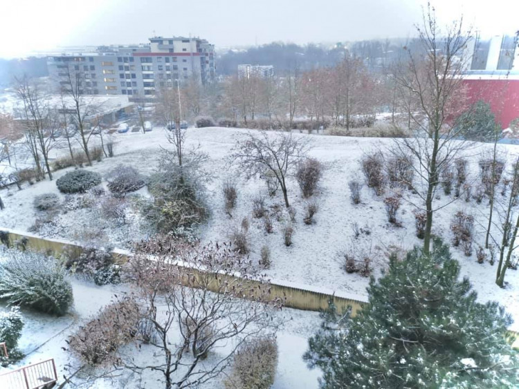 FOTOGALERIE: První sněhová nadílka letošní zimy v Praze očima čtenářů