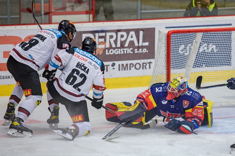 FOTOGALERIE: Madeta Motor ČB - HC Sparta Praha