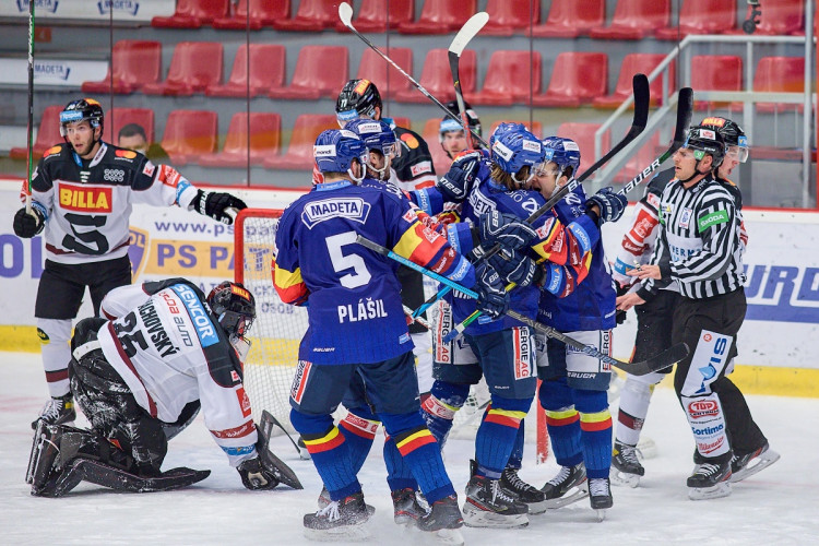 FOTOGALERIE: Madeta Motor ČB - HC Sparta Praha