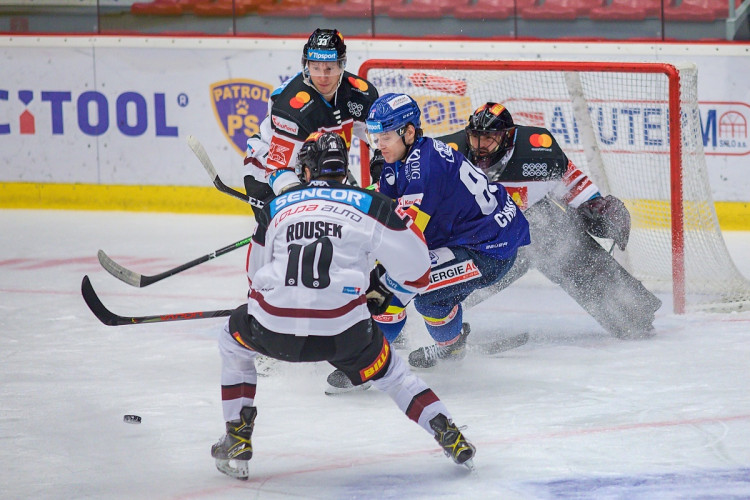 FOTOGALERIE: Porážka číslo devět. Motor doma ještě nevyhrál, Sparta na jihu Čech zvítězila 5:1