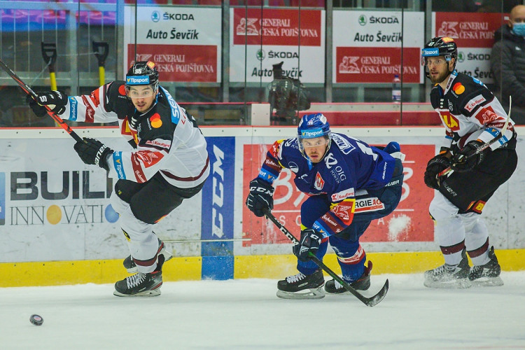 FOTOGALERIE: Porážka číslo devět. Motor doma ještě nevyhrál, Sparta na jihu Čech zvítězila 5:1