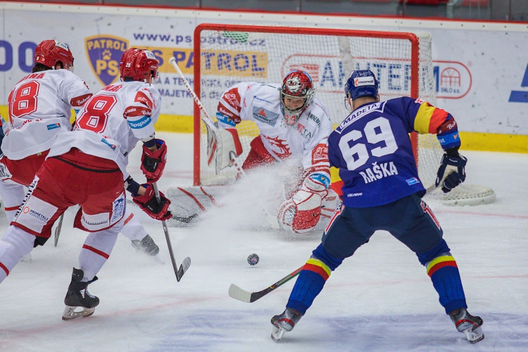 FOTOGALERIE: Madeta Motor ČB - HC Oceláři Třinec