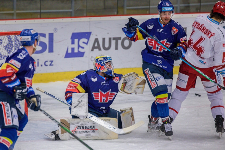 FOTOGALERIE: Madeta Motor ČB - HC Oceláři Třinec