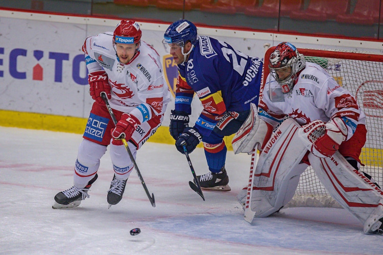 FOTOGALERIE: Madeta Motor ČB - HC Oceláři Třinec