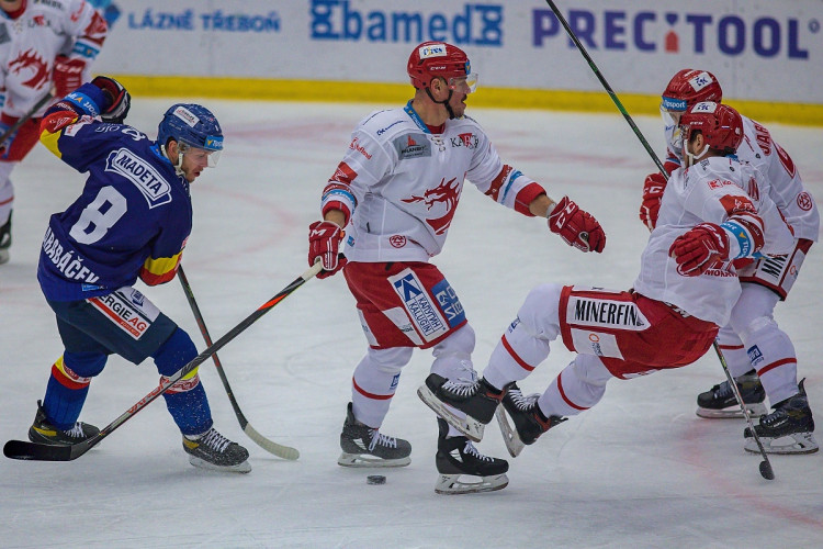 FOTOGALERIE: Madeta Motor ČB - HC Oceláři Třinec