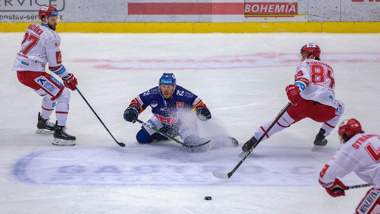 FOTOGALERIE: Madeta Motor ČB - HC Oceláři Třinec