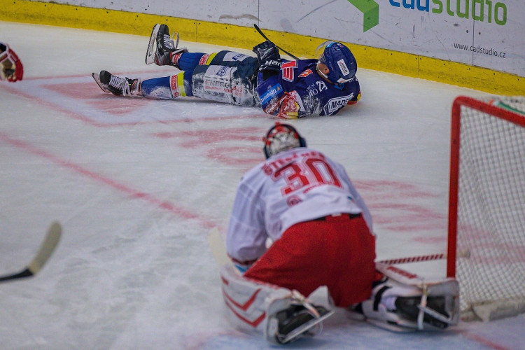 FOTOGALERIE: Madeta Motor ČB - HC Oceláři Třinec
