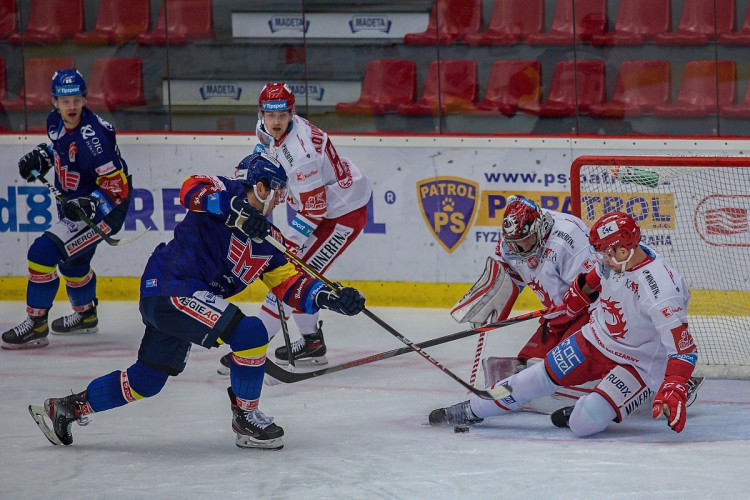 FOTOGALERIE: Madeta Motor ČB - HC Oceláři Třinec