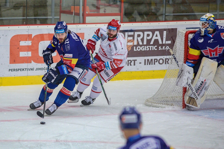 FOTOGALERIE: Madeta Motor ČB - HC Oceláři Třinec