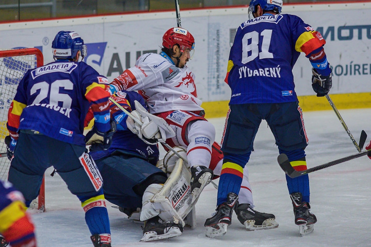 FOTOGALERIE: Madeta Motor ČB - HC Oceláři Třinec