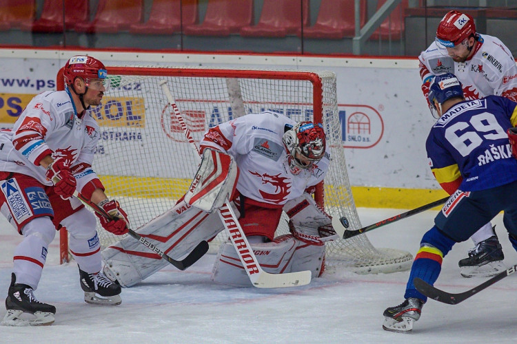 FOTOGALERIE: Madeta Motor ČB - HC Oceláři Třinec