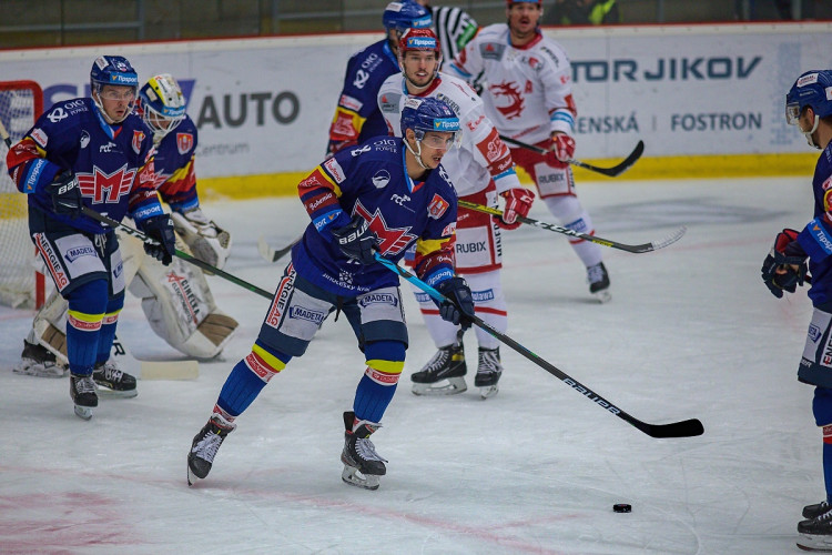 FOTOGALERIE: Madeta Motor ČB - HC Oceláři Třinec