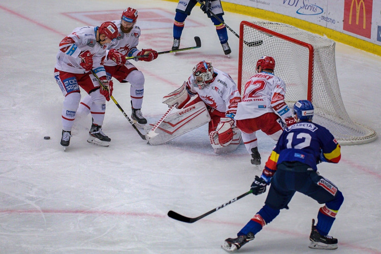 FOTOGALERIE: Madeta Motor ČB - HC Oceláři Třinec