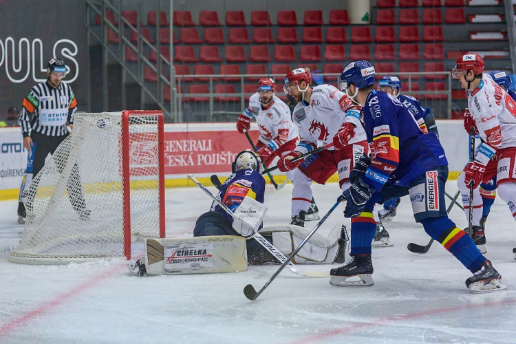 FOTOGALERIE: Madeta Motor ČB - HC Oceláři Třinec