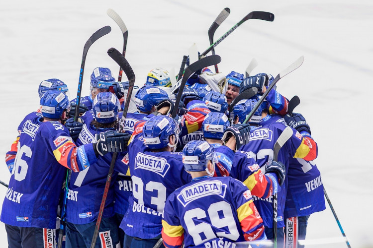 FOTOGALERIE: Madeta Motor ČB - HC Oceláři Třinec