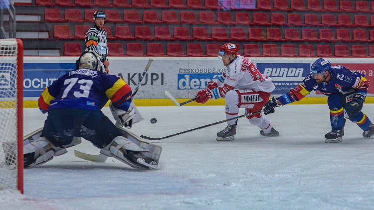 FOTOGALERIE: Madeta Motor ČB - HC Oceláři Třinec