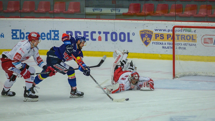 FOTOGALERIE: Madeta Motor ČB - HC Oceláři Třinec